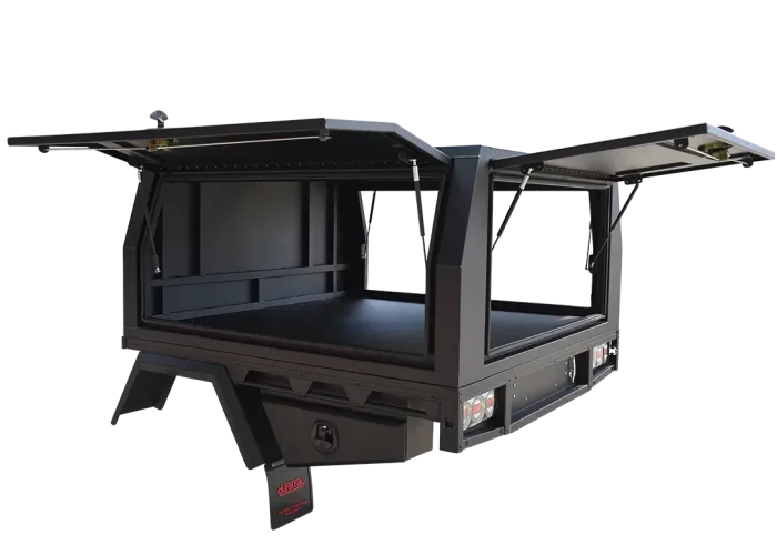 Offroad Aluminium Canopy Tray Open
